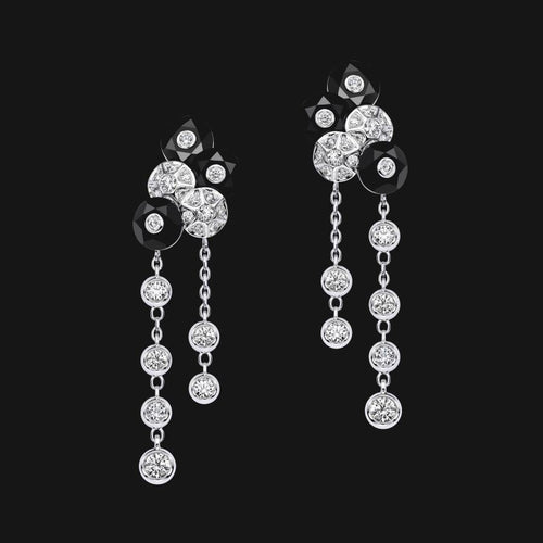 14k Dangling Obsidian Earrings ed in metus nec dui consequat vestibulum. In varius pretium nunc, sed bibendum mauris lacinia non - linhnguyen8
