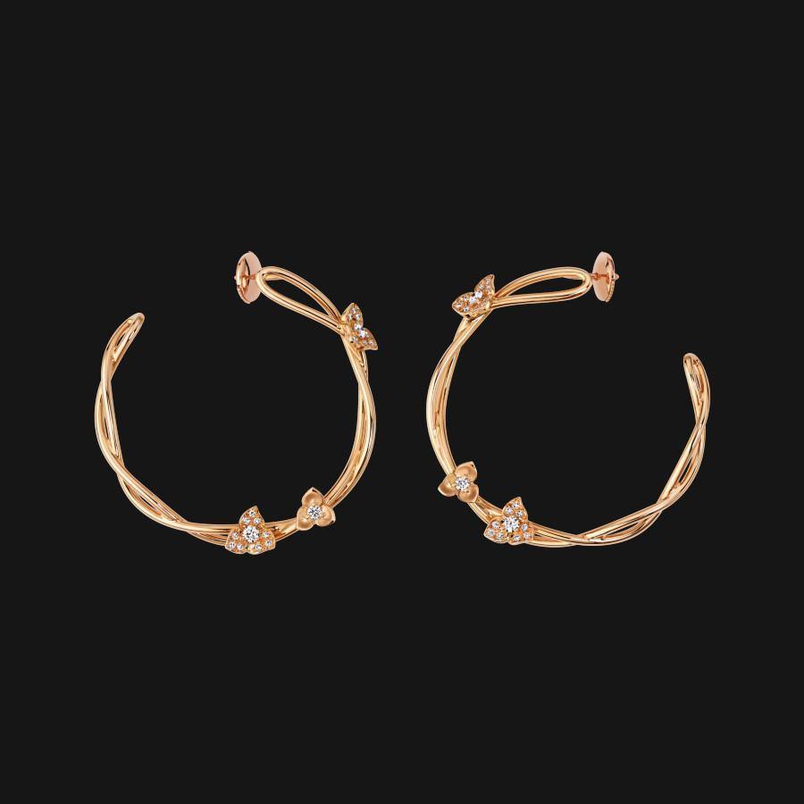 14k Intertwined Earrings - linhnguyen8