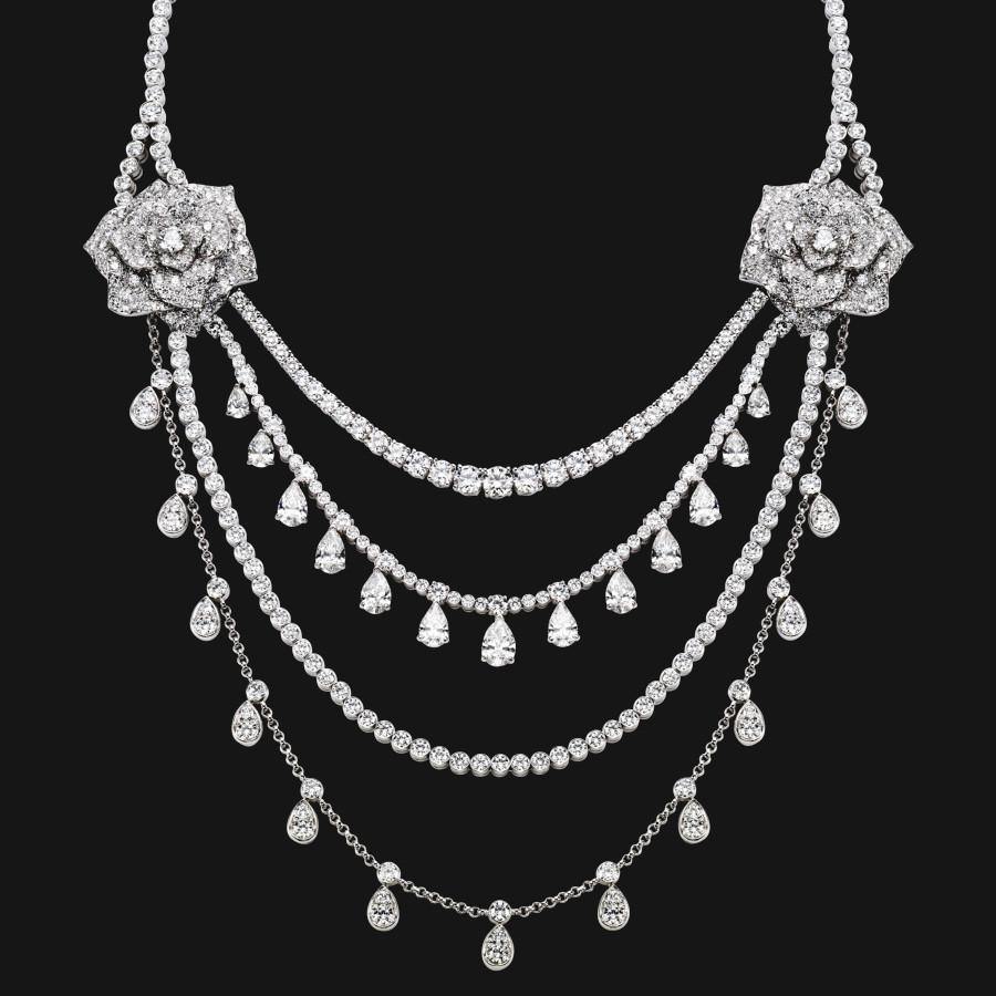 18k Fluid Lines Necklace - linhnguyen8
