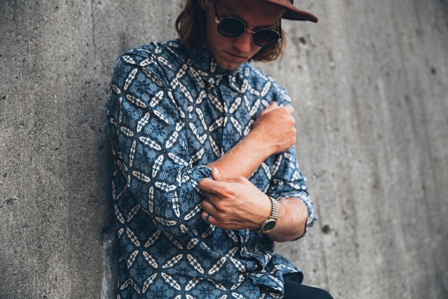 Ocean Blue Shirt - linhnguyen8