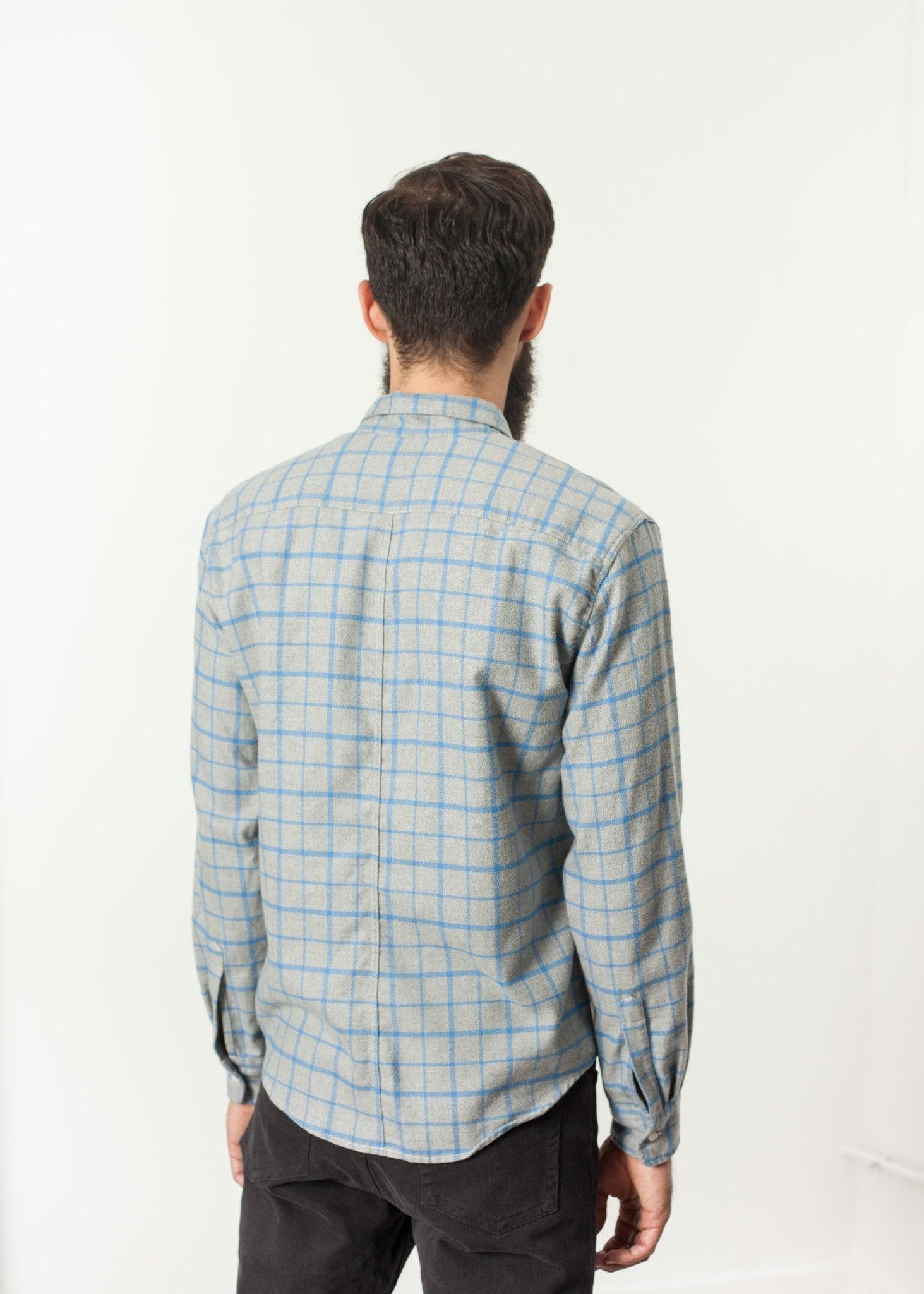 Paul Shirt in Grey Flannel - linhnguyen8