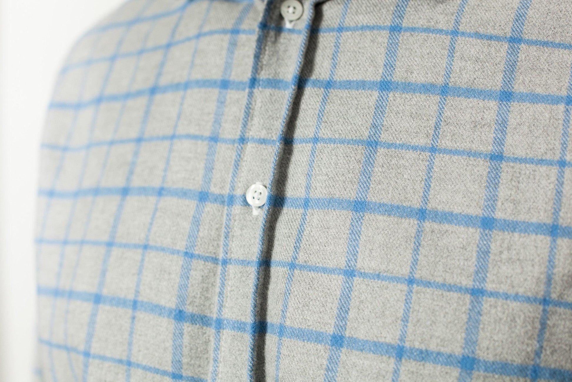 Paul Shirt in Grey Flannel - linhnguyen8